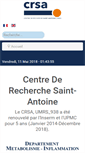 Mobile Screenshot of cdr-saint-antoine.fr